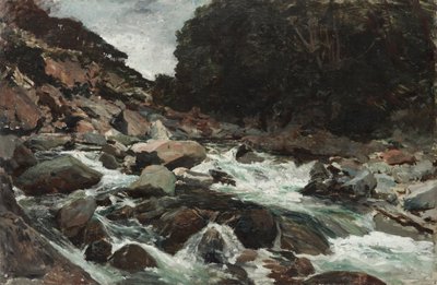Ruisseau de montagne, gorge d
